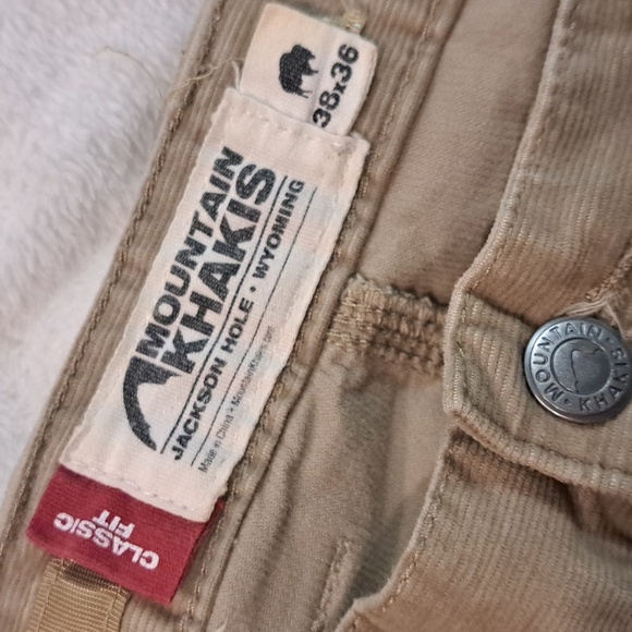 Mountain Khakis Corduroy Classic Fit Jeans Pant Mens Size 38x36 - Picture 4 of 11